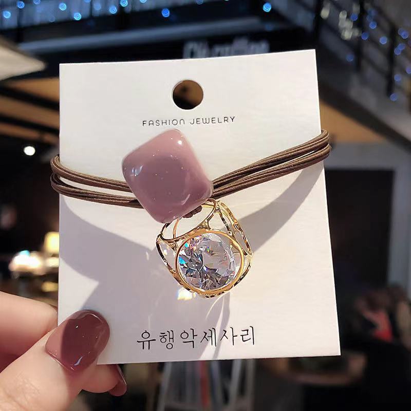 Set 5 Dây buộc tóc cột tóc xinh xắn hot trend