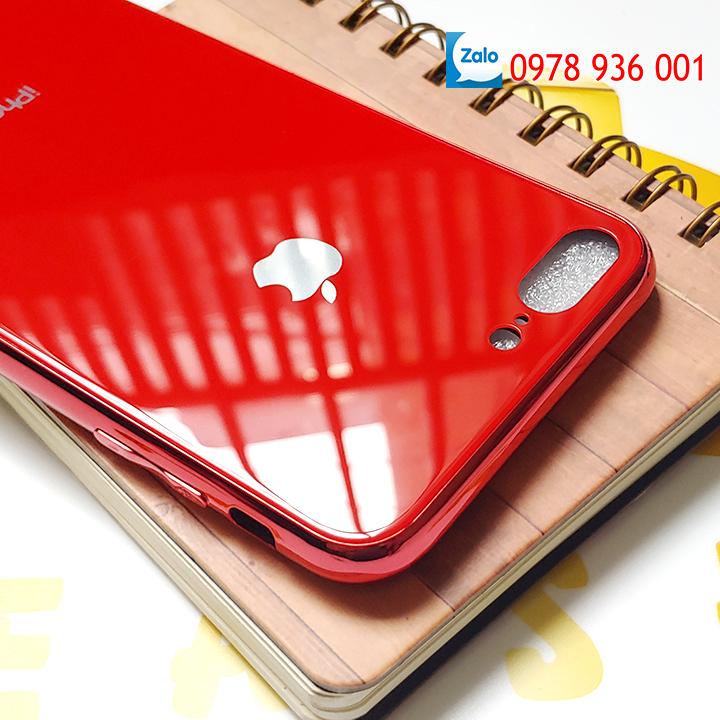 [TẶNG CƯỜNG LỰC] Ốp lưng iPhone 7 Plus - iPhone 8 Plus lưng kính CAO CẤP