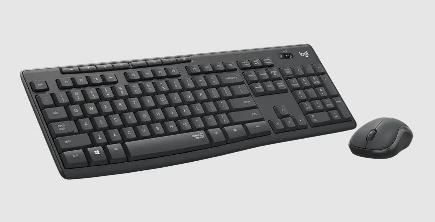 Bộ phím chuột không dây Logitech MK295 Silent Chính Hãng