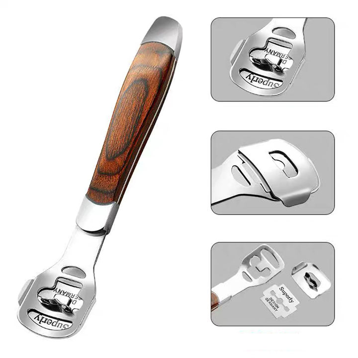 Dụng cụ tẩy da chét bàn chân, dao tẩy da chêt, đồ bào gót chân, tẩy da chết bàn chân