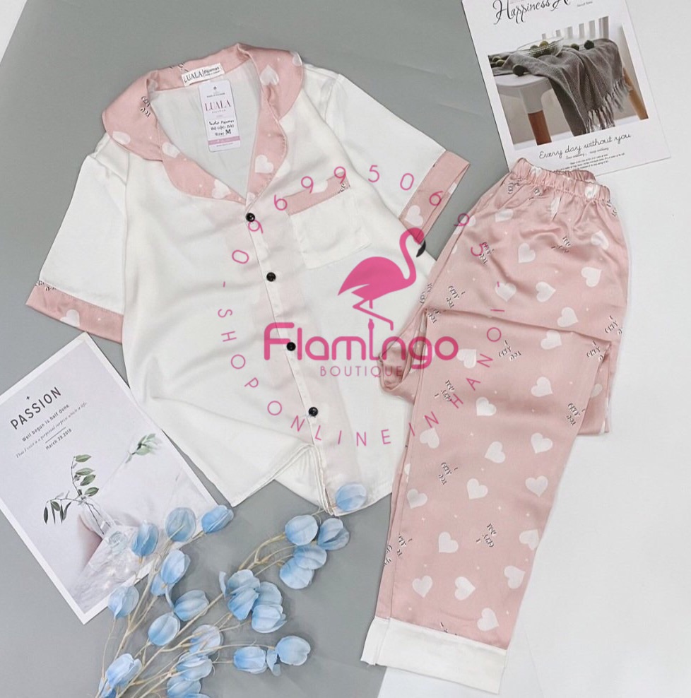 Bộ Lụa Pyjamas Luala siêu xinh