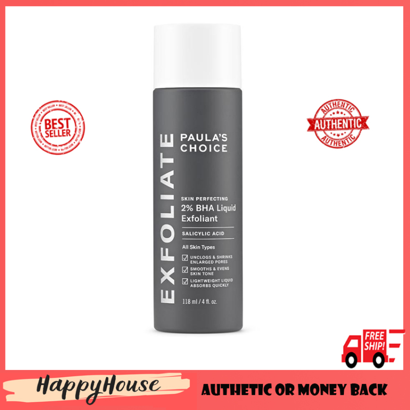 Dung dịch loại bỏ tế bào chết Paula’s Choice Skin Perfecting 2% BHA Liquid Exfoliant 118 ml - HappyHouse nhập khẩu