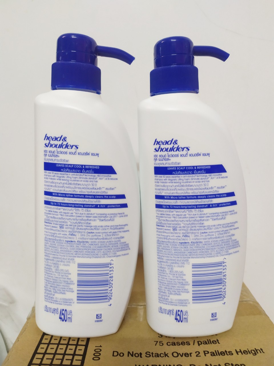 Dầu Gội Head & Shoulders 450ml Thái Lan