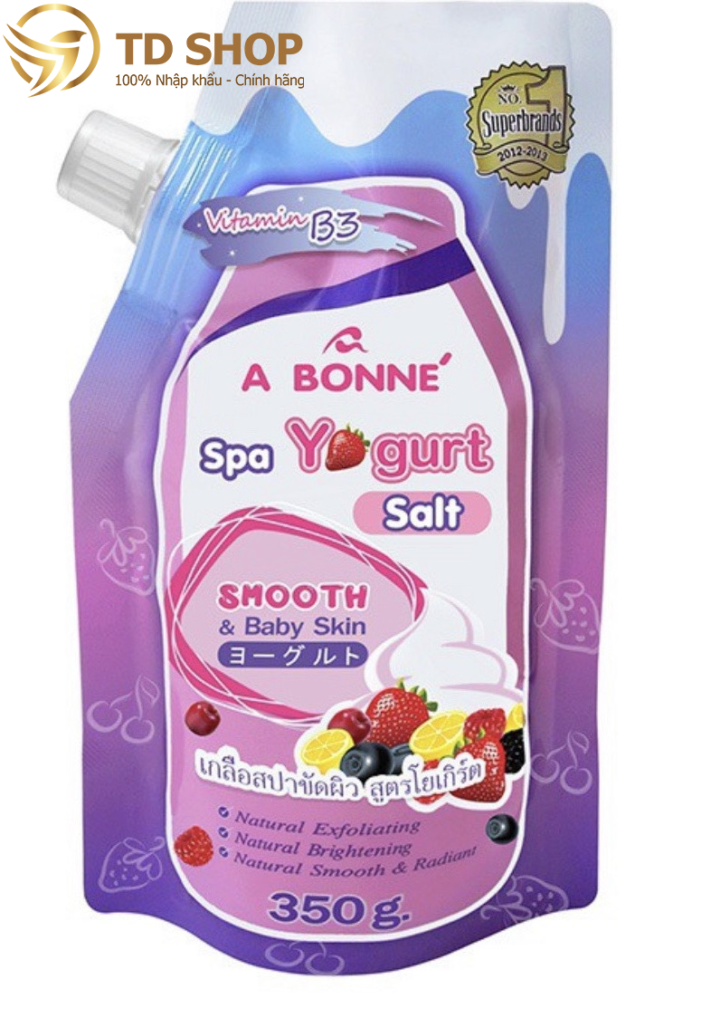 Muối Tắm Sữa Bò A Bonne Spa Milk Salt Tẩy Tế Bào Chết 350gr