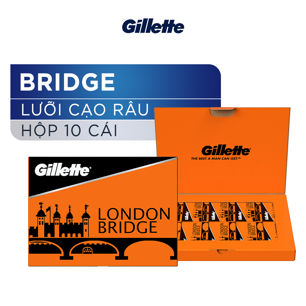Lưỡi lam gillette london bridge 10s×10