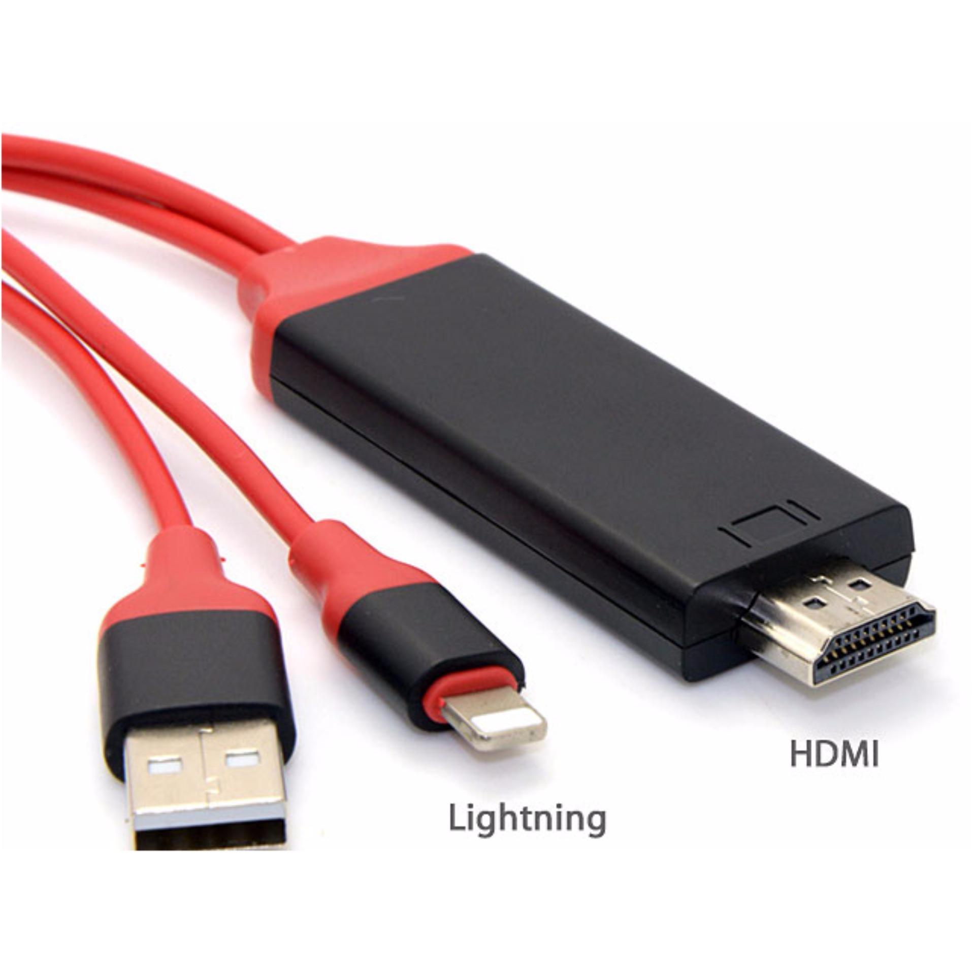 Cáp chuyển tín hiệu Lightning To HDMI - Siêu xịn - Kết nối sang ...