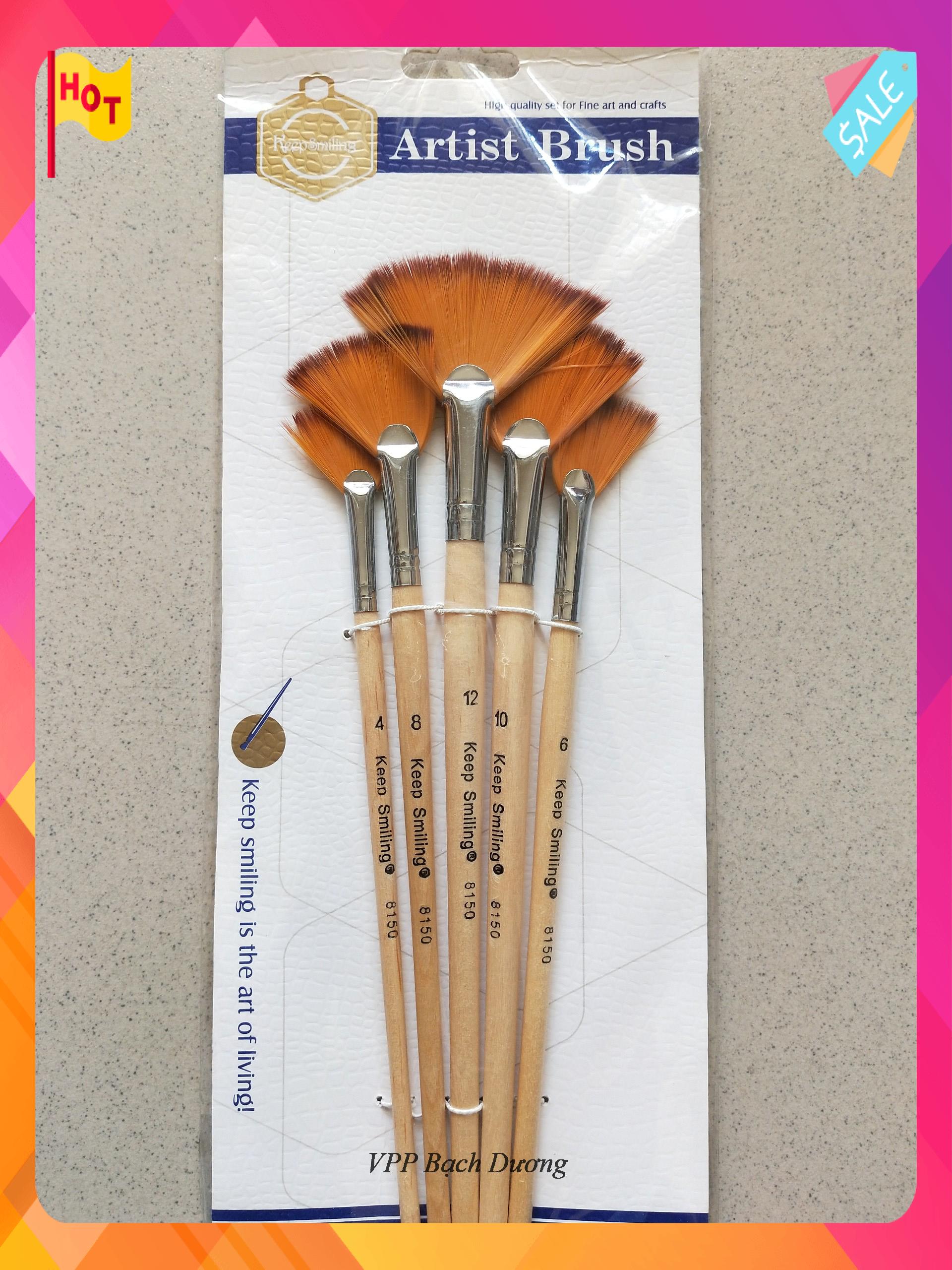 Cọ 5 cây quạt - Cọ 5 cây xòe - 8150- vĩ