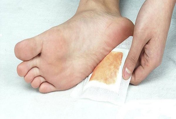 Combo 10 miếng dán thải độc chân Lanna Foot Patch Thái Lan