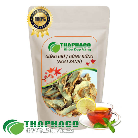 Gừng gió/ gừng rừng/ ngải xanh 100g thaphaco