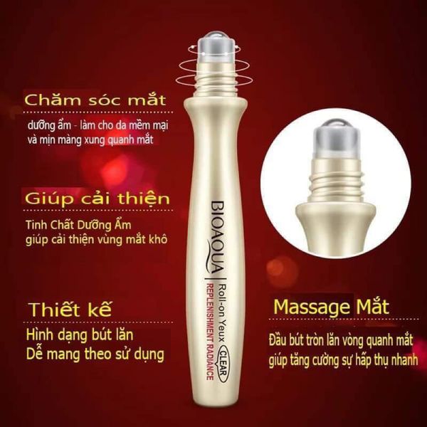 [HCM]Lăn mắt Đặc Tri. Thâm Bọng Nhăn Vùng Mắt Bioaqua