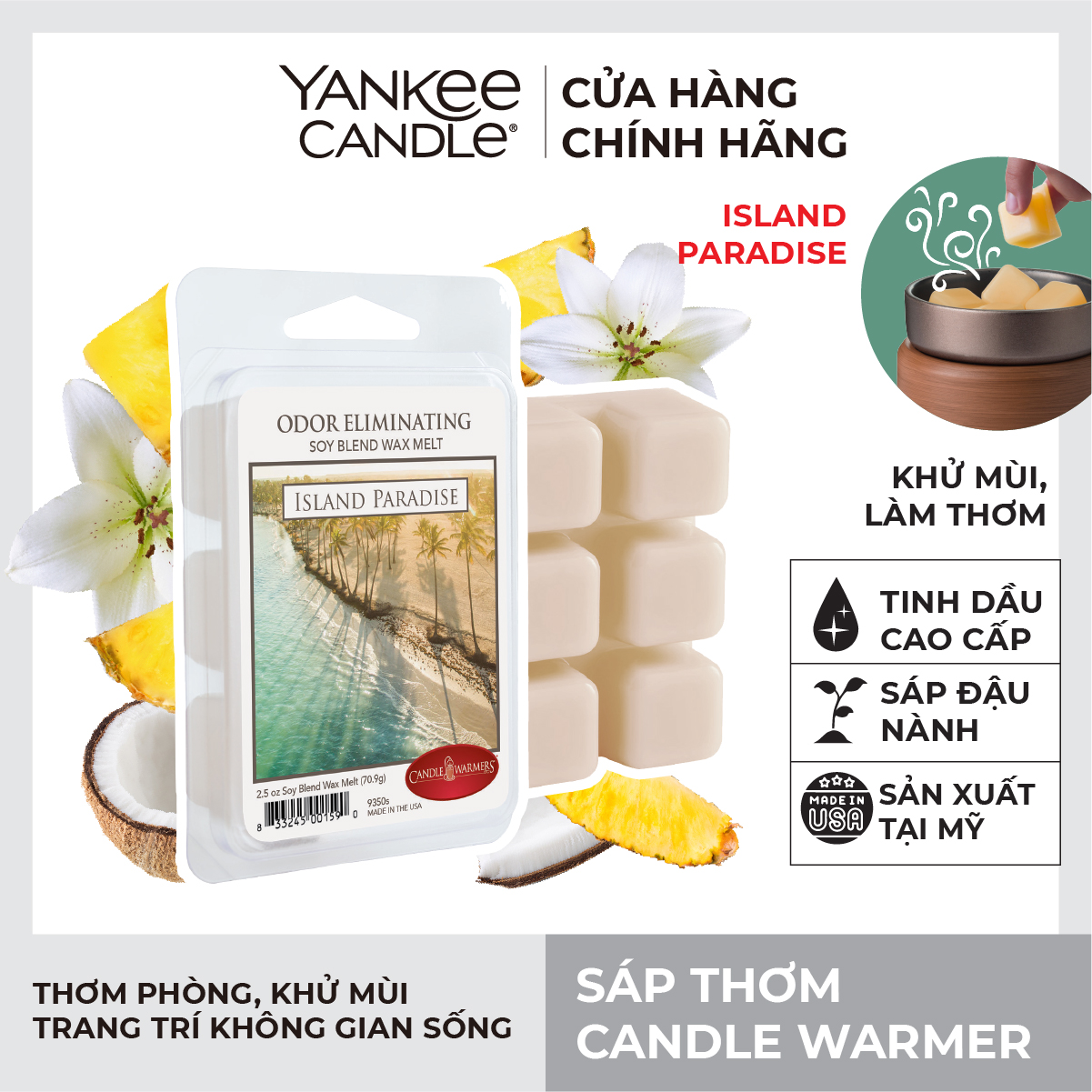 Sáp thơm Candle Warmer - Island Paradise