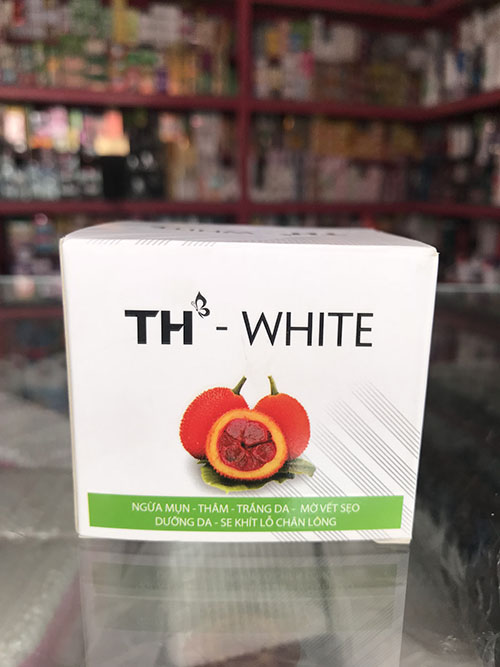 Kem ngừa mụn - thâm - trắng da - mờ vết sẹo - dưỡng da - se khít lỗ chân lông TH-White 12g