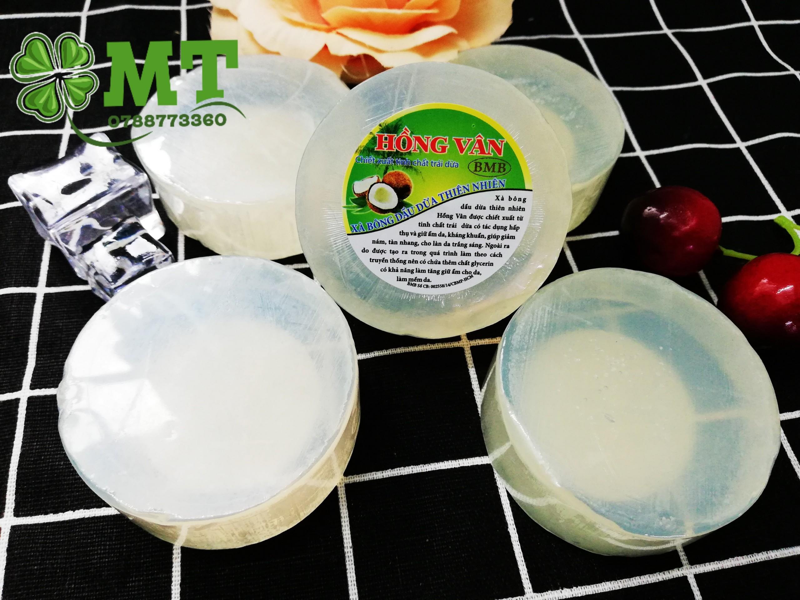 Xà bông dừa Bến Tre 10 cục x 100g