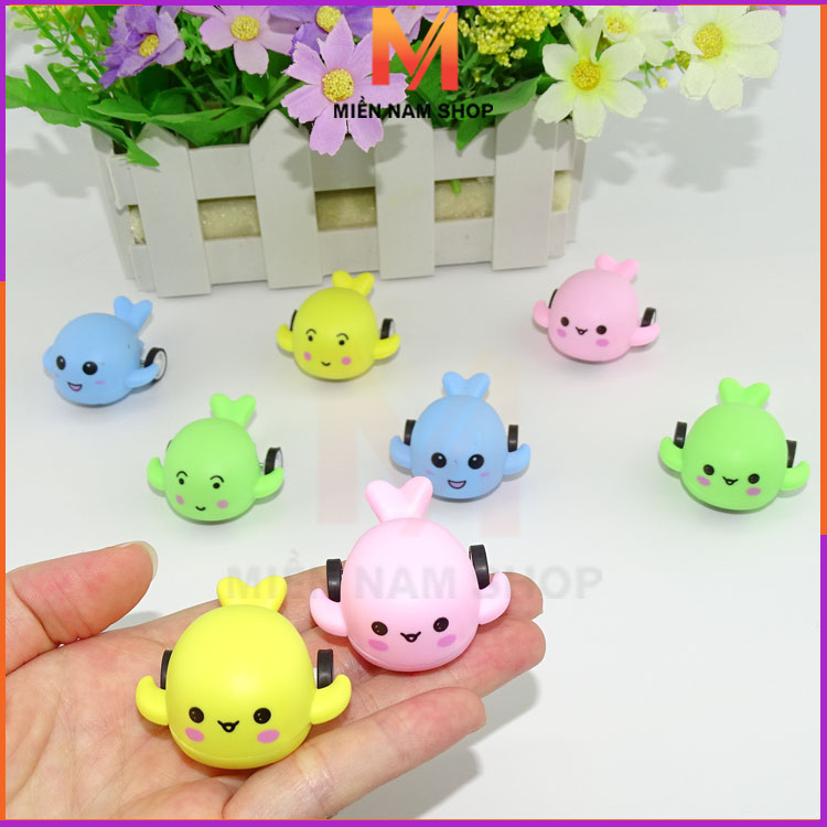 Đồ chơi mini chạy đà-thú chạy cót mini-thú nhựa mini cho bé