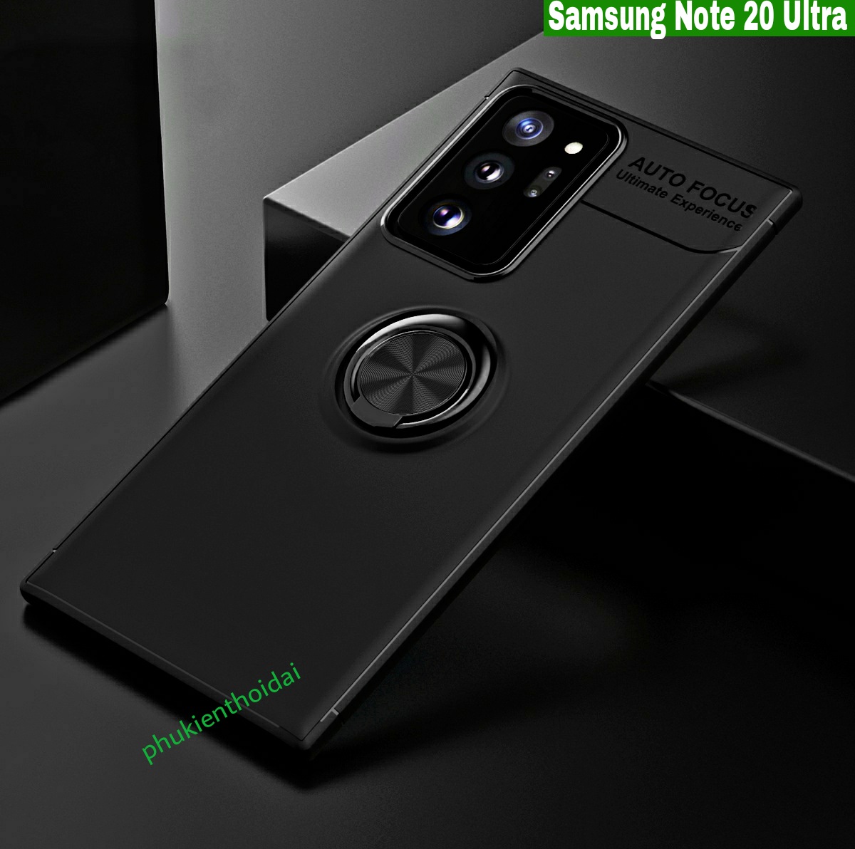 Ốp lưng Samsung Galaxy Note 20 Ultra nhẫn Ver 2 Auto Focus hút trên ô tô chống sốc