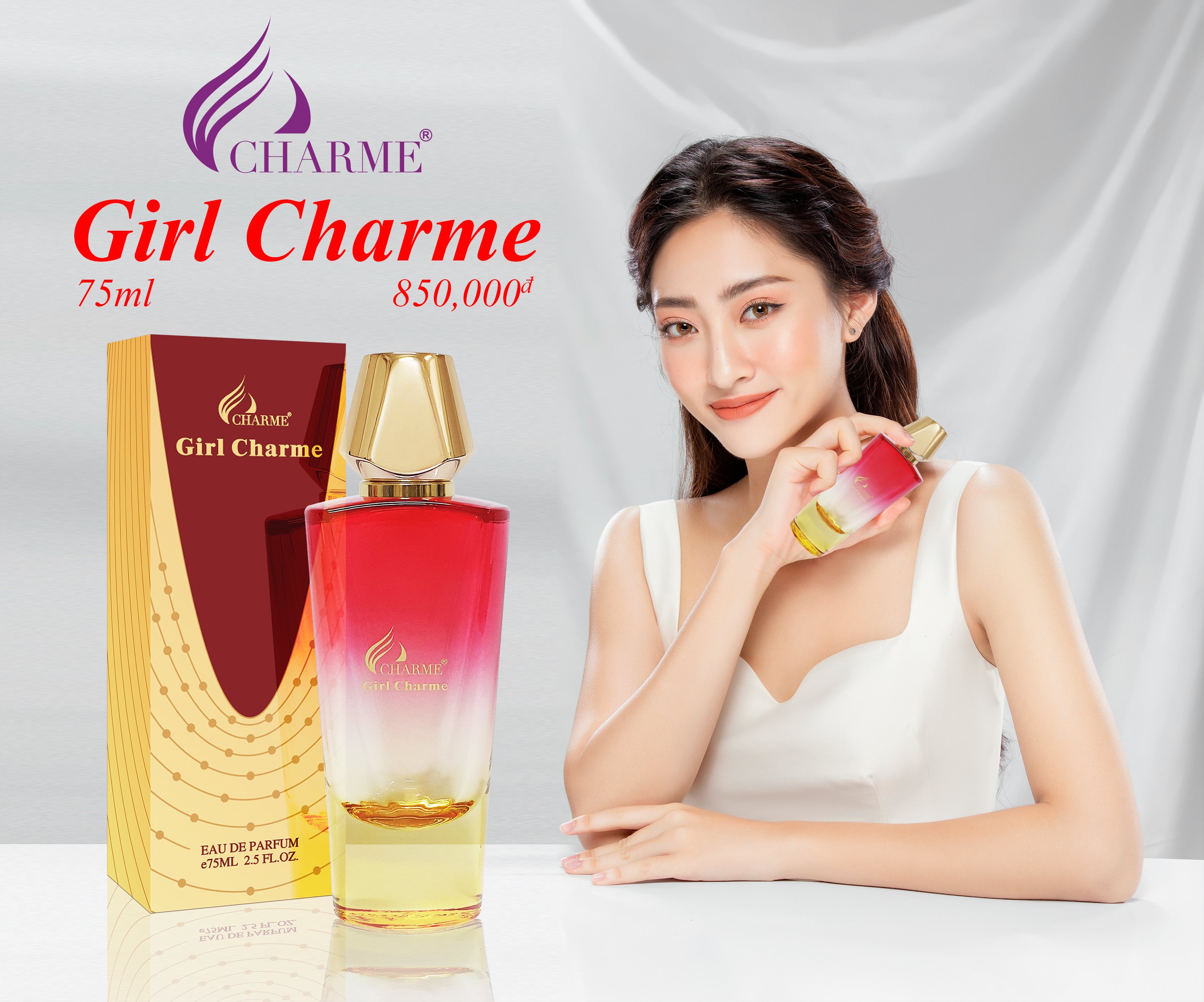 Chiết nước hoa nữ CHARME GIRL 10ML Gợi cảm quyến rũ tươi mát Cá tính Nước hoa nữ Nước hoa chính hãng Dầu thơm nam nữ Dầu thơm nữ Nước hoa nam Làm đẹp Nước hoa