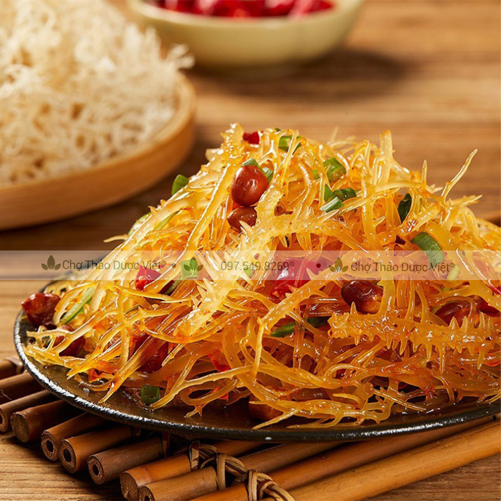 100g Rong Sụn Khô ( Nấu chè sâm bổ lượng, ngon, giòn) - Chợ thảo dược việt