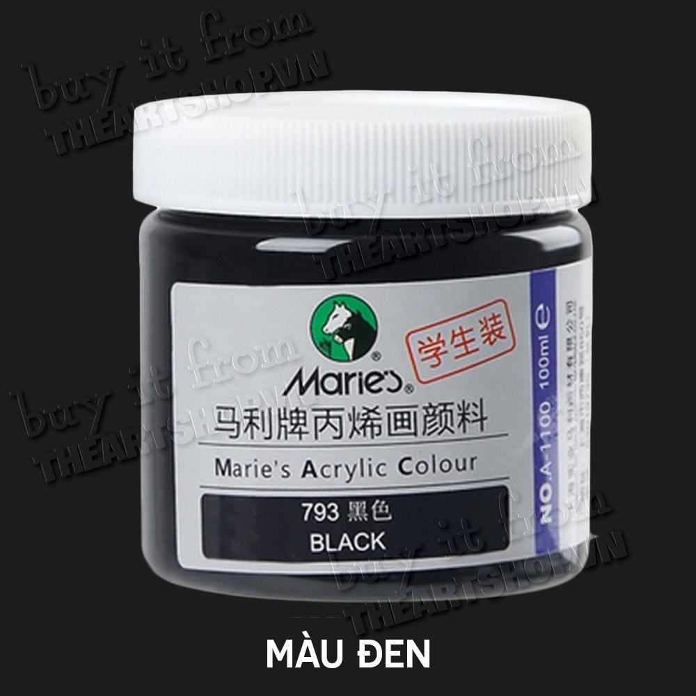 Màu Acrylic Marie's 100ml vẽ trên tất cả vật liệu