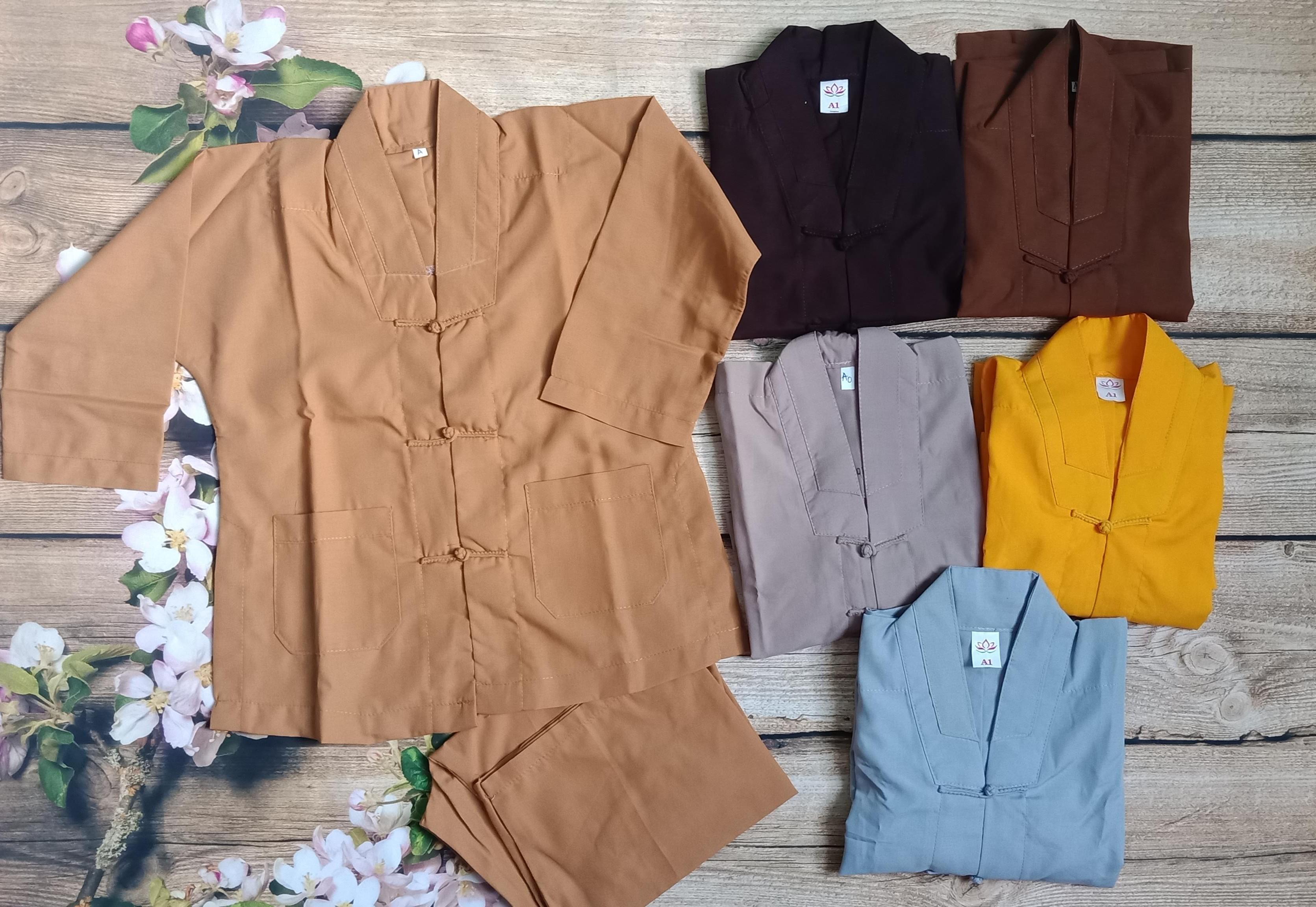 [HCM]Đồ lam đi chùa bé trai Mẫu la hán