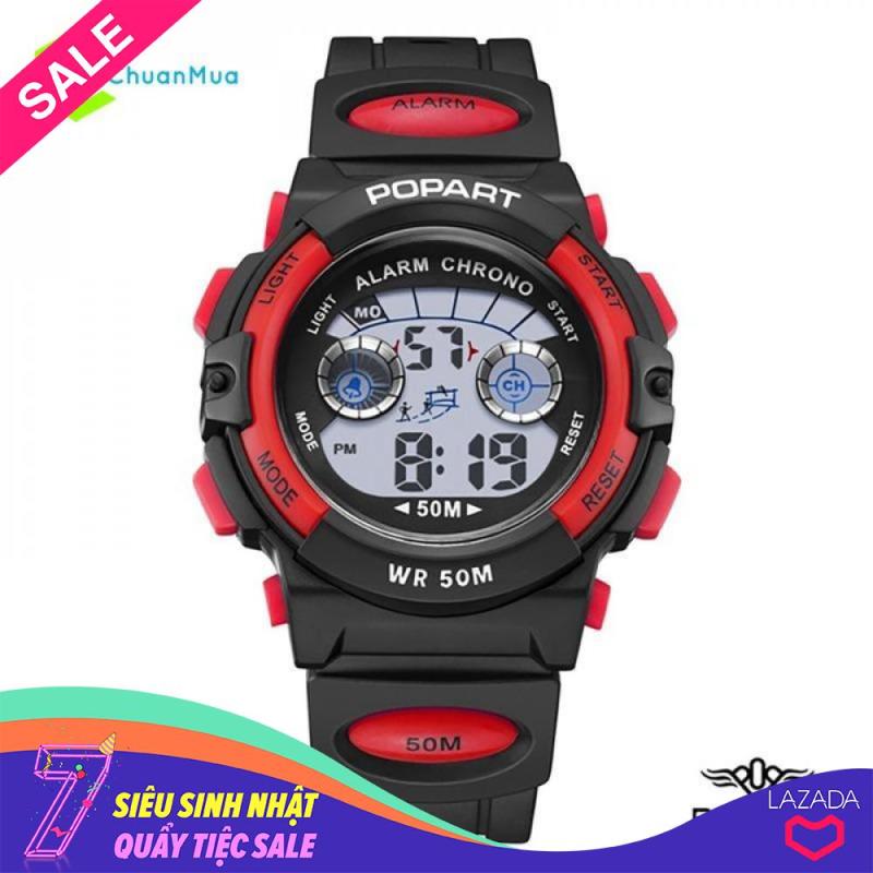 Nơi bán Đồng hồ Bé trai Điện Tử Popart POP-944 Chống Nước - DHA398