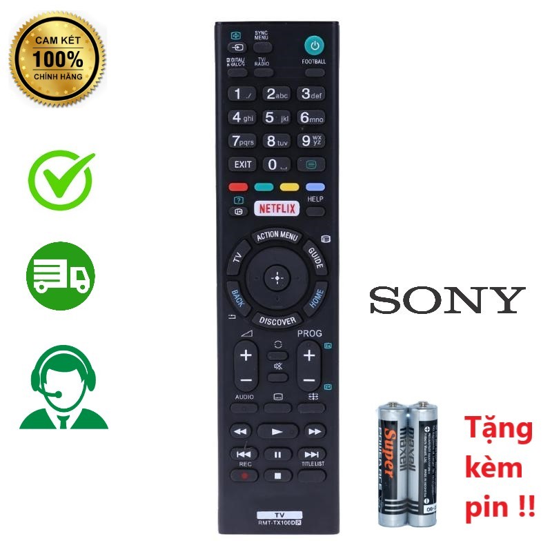 Bảng giá ( Hàng chính hãng  ) Điều khiển tivi Sony smart RMT TX-200U