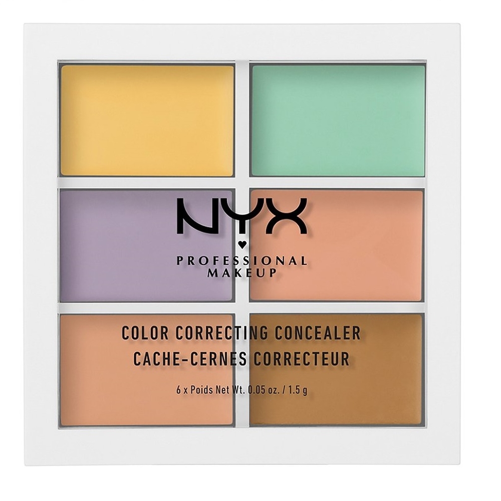 Bảng Che Khuyết Điểm NYX 6 Màu