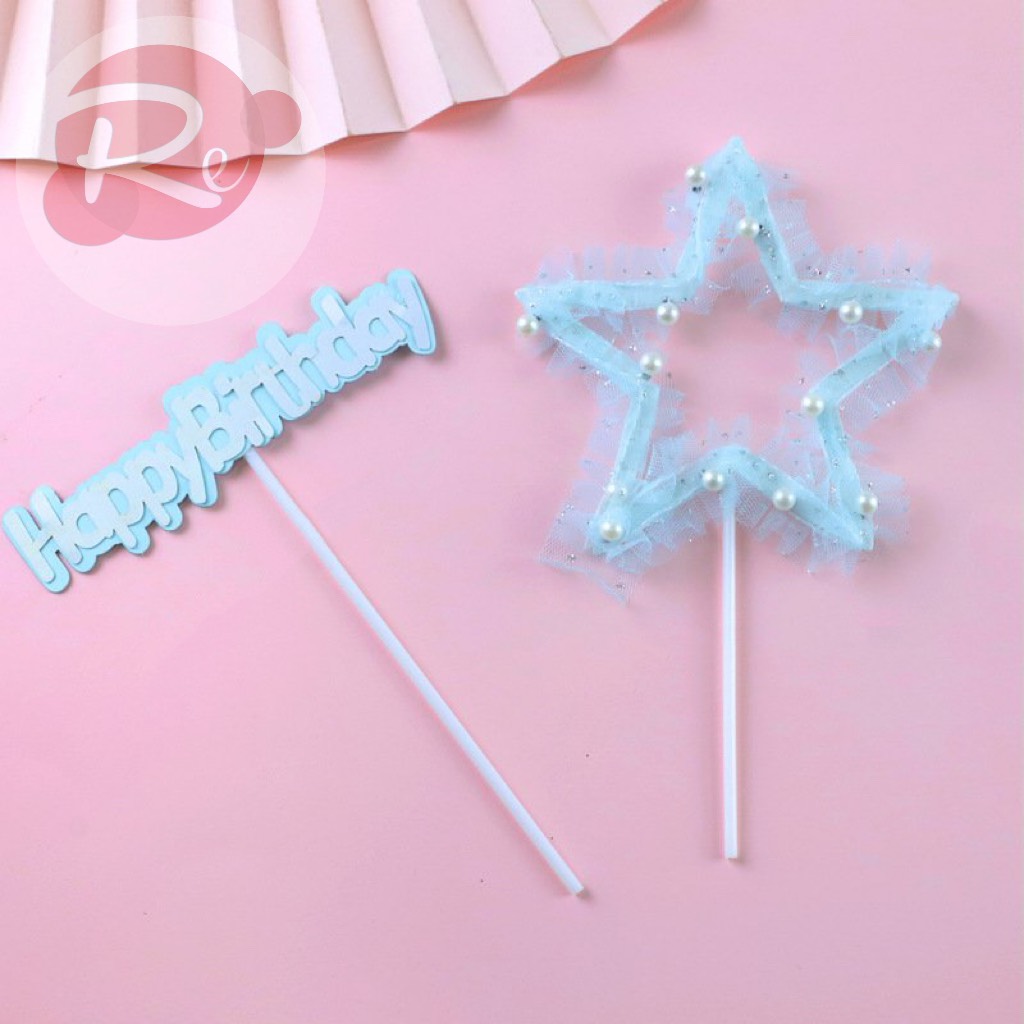 Lưới HPBD - Trang trí bánh sinh nhật bánh kem