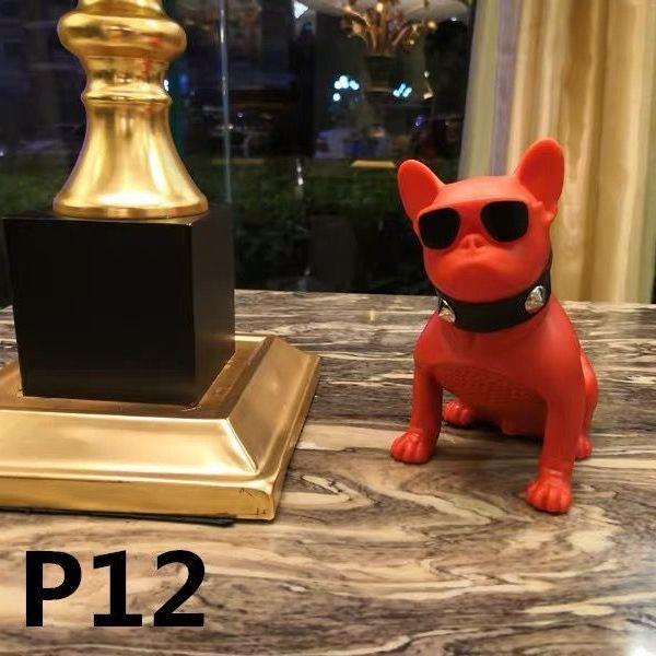 🌈 Pitbull Dog Audio Bluetooth Ornament Bulldog Bluetooth Speaker Creative Birthday Gift Puppy Surprise Gift