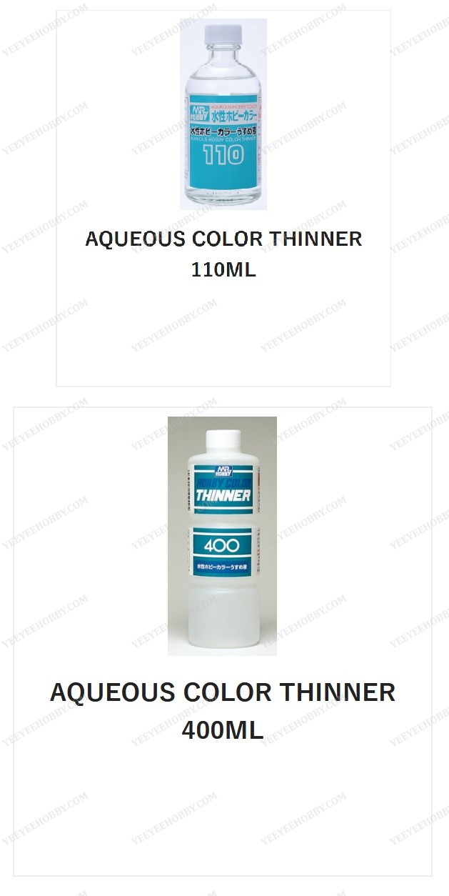 DUNG MÔI GỐC NƯỚC MR HOBBY LACQUER THINNER - AQUEOUS HOBBY COLOR THINNER