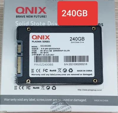 Ổ Cứng SSD 120GB/ 240GB QNIX Plasma Series Sata III 6Gbit/s, 2.5 Inch, bảo hàng 36 tháng có phụ kiện đi kèm