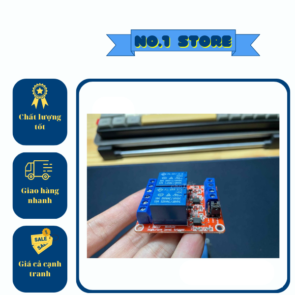 Module Relay 1/2/4 Kênh 5V có opto cách ly
