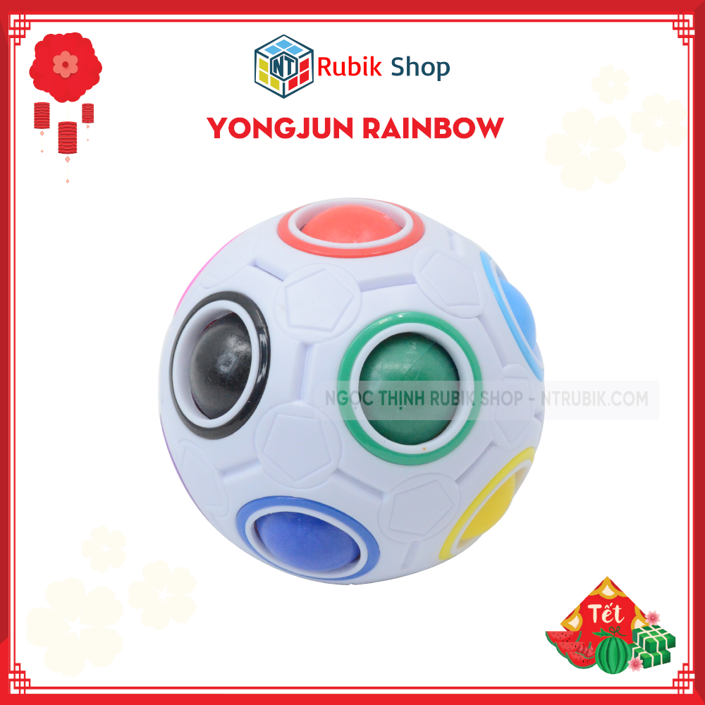 [Hoàn tiền 10%][Rubik Biến Thể] Rubik Shengshou Rainbow Ball đồ chơi thông minh