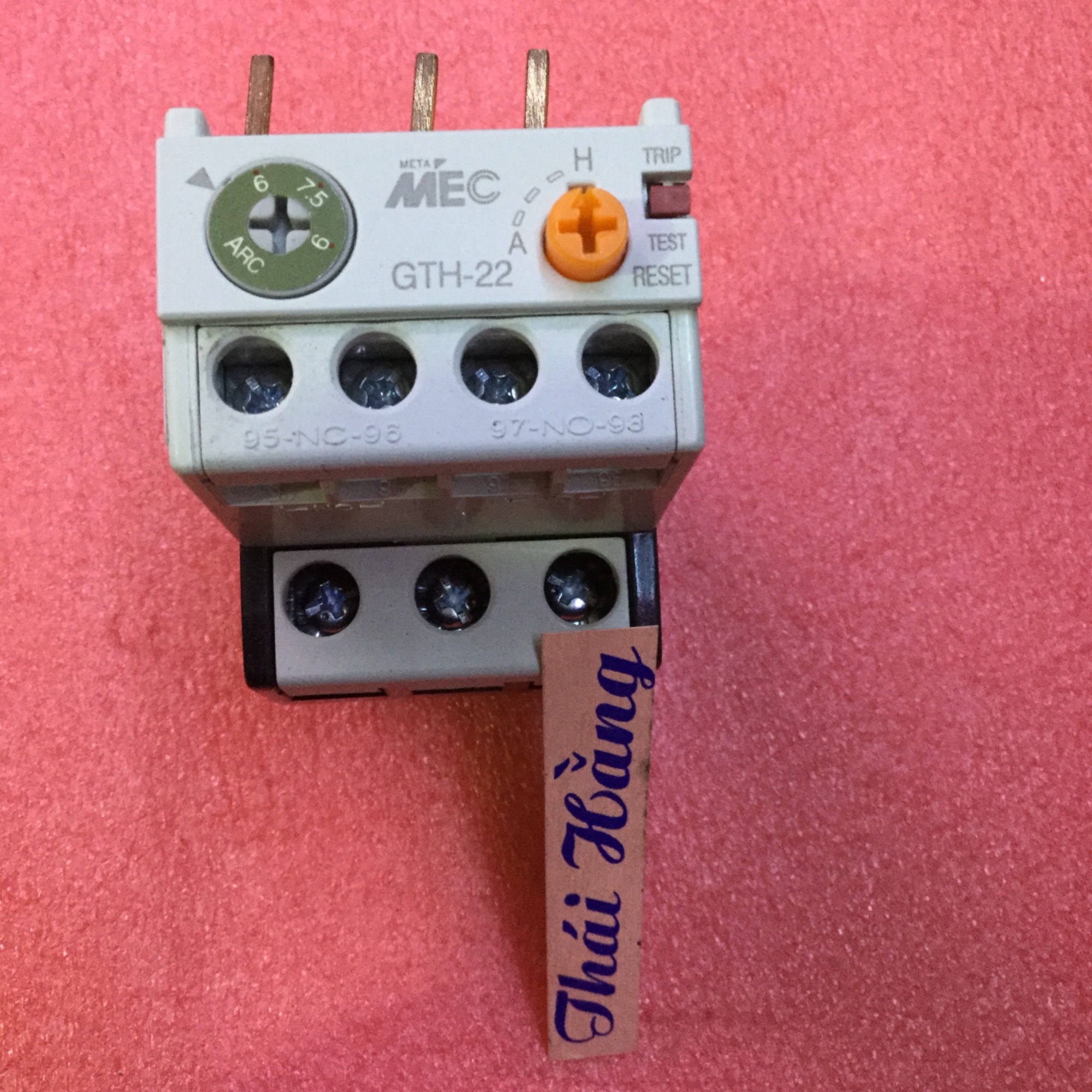 Rơ le nhiệt GTH —22/3 từ 6–9 A /LS