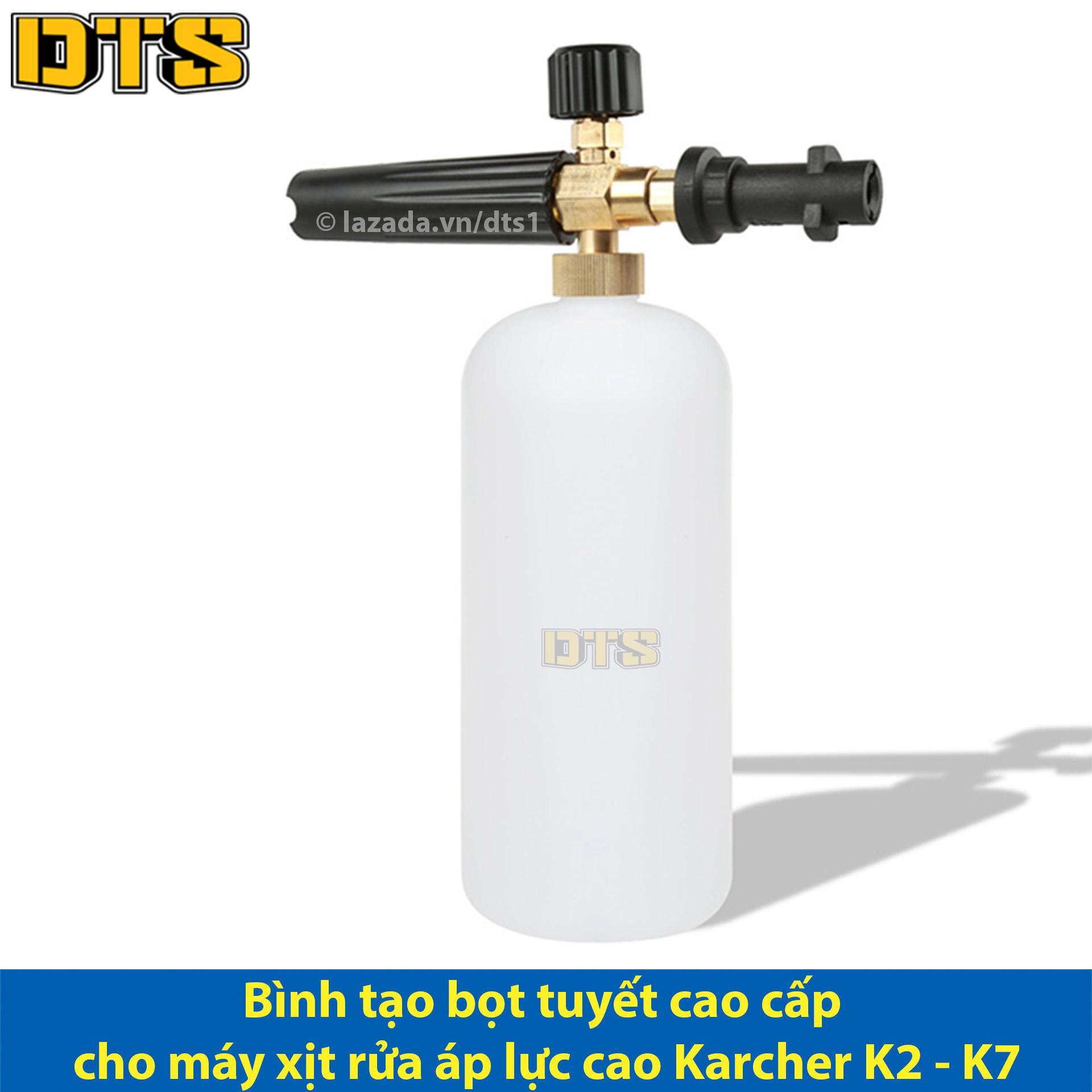 Bình tạo bọt tuyết cao cấp cho máy xịt áp lực cao Karcher K2 - K7