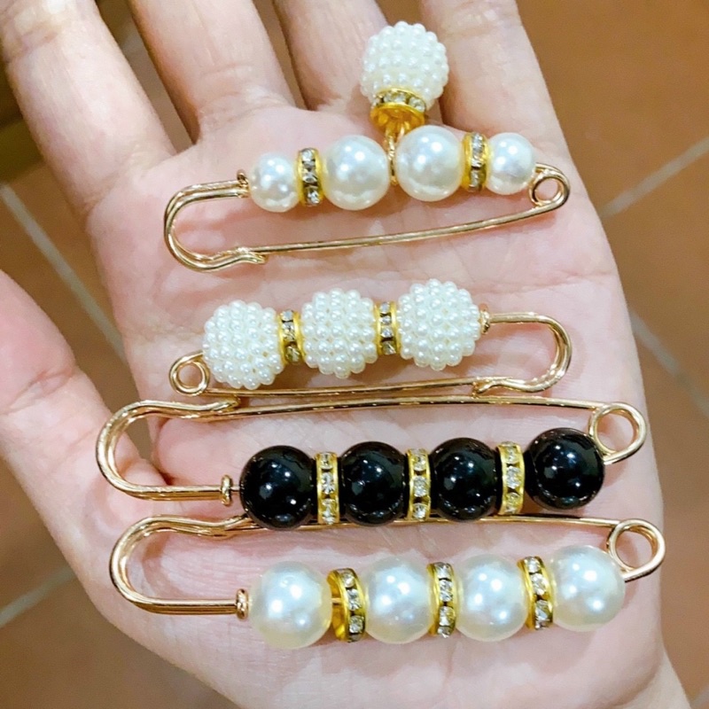 Set 4 Ghim Cài Quần Áo Phong Cách Hàn Quốc