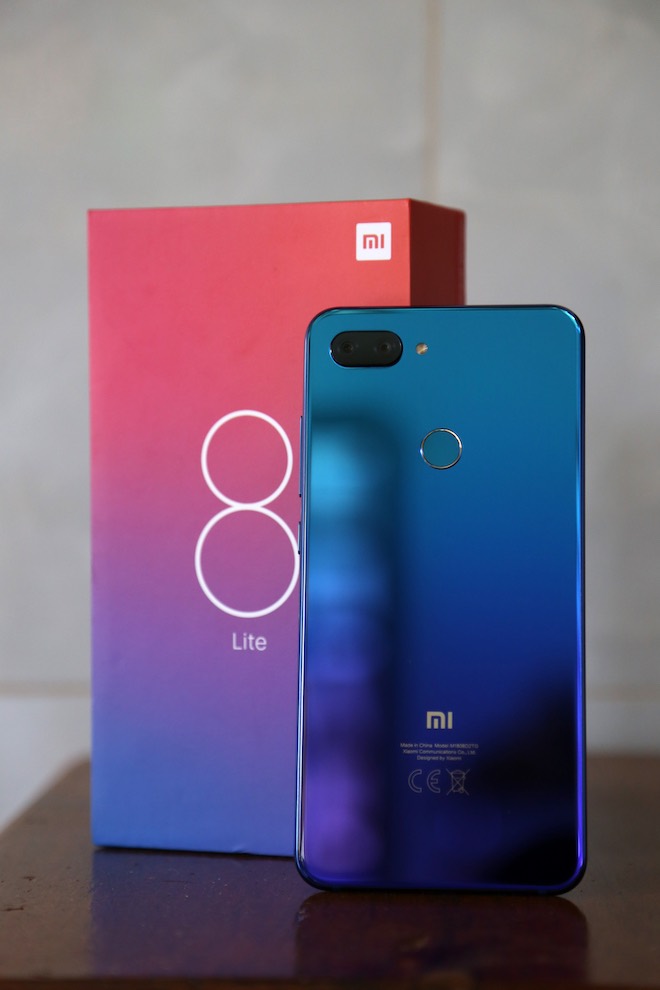 Nắp lưng kính Xiaomi Mi8 Lite đủ màu giao hàng hỏa tốc