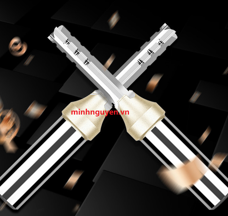 Mũi cắt gỗ CNC 3 Me thẳng 1/2x6x30H