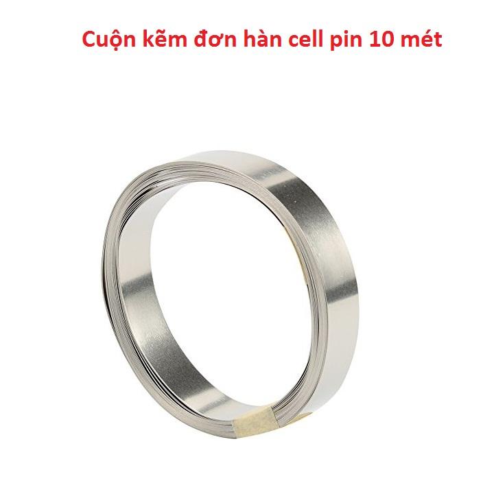 Cuộn kẽm hàn cell pin 0.15X8MM 10 mét