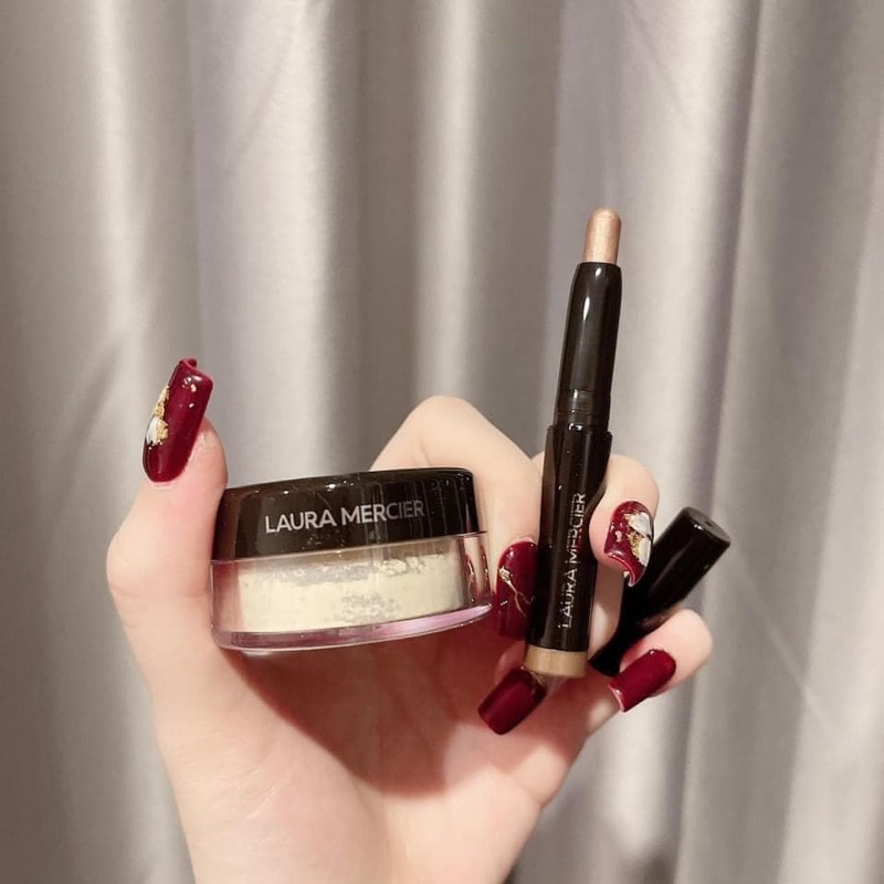 SET PHẤN PHỦ LAURA MERCIER 5g + KÈM NHŨ MẮT 1g