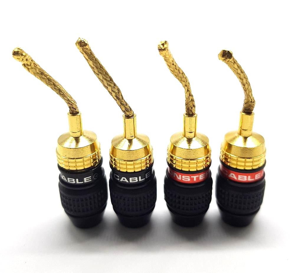 Jack Mỏ Chim Monster Mềm Xi Vàng. ( 2 cặp 4 cái )