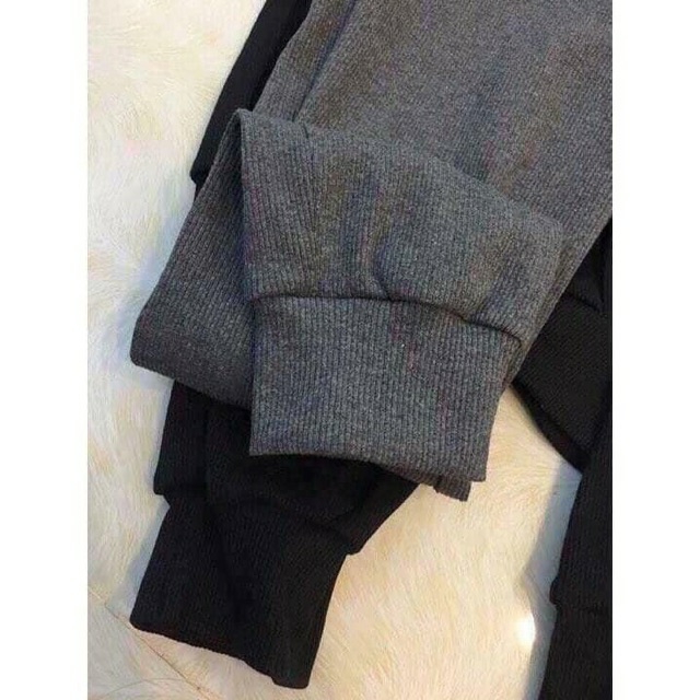 Quần Jogger len tăm cao cấp(co dãn tốt)
