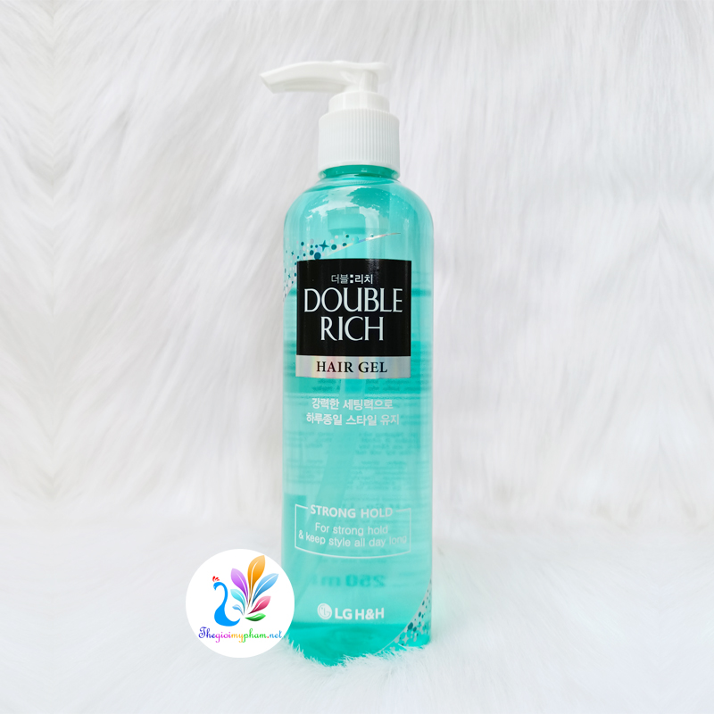 Gel Tạo Kiểu Và Giữ Nếp Tóc Double Rich 250ml