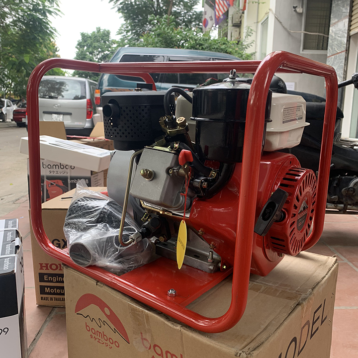[Rẻ vô địch] [Có bảo hành] [Có sẵn] Máy Bơm Nước Chạy Dầu 6.5Hp Bamboo XB30WT