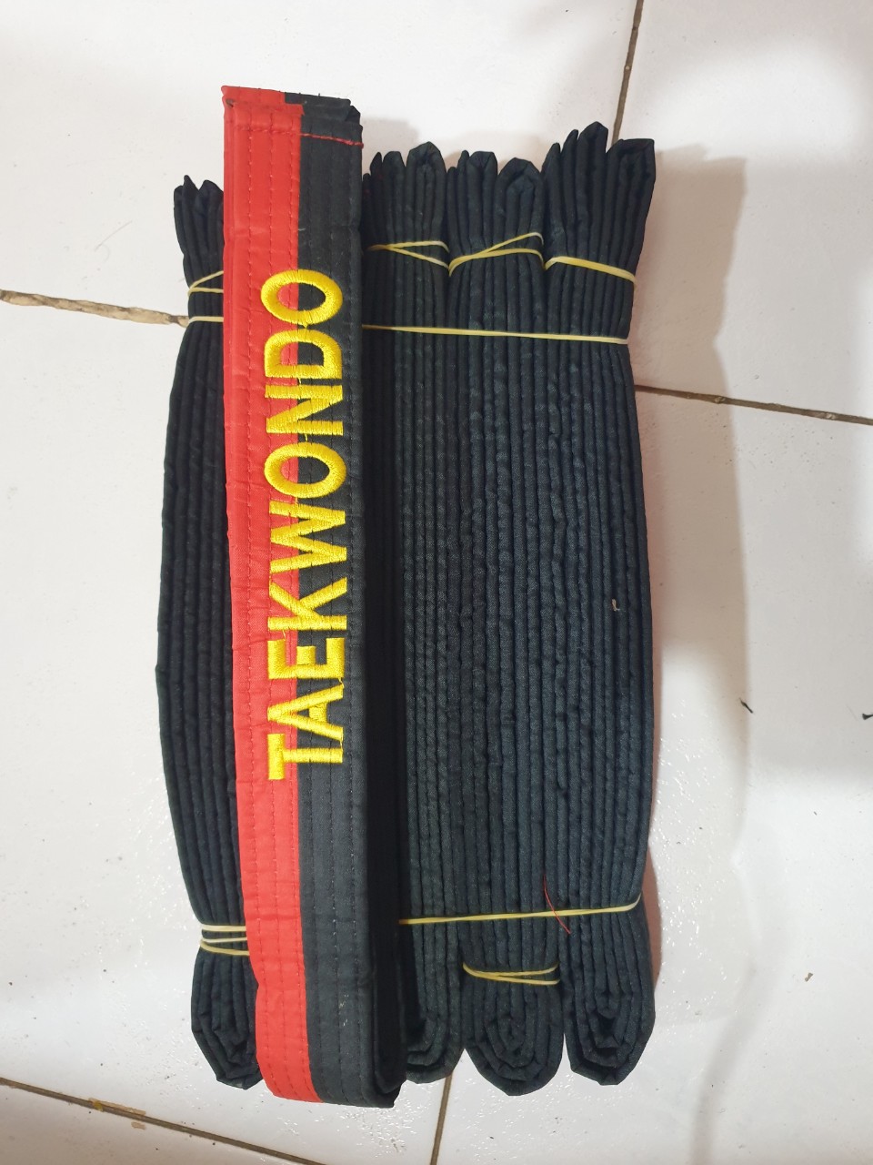 Đai Màu Thêu Taekwondo