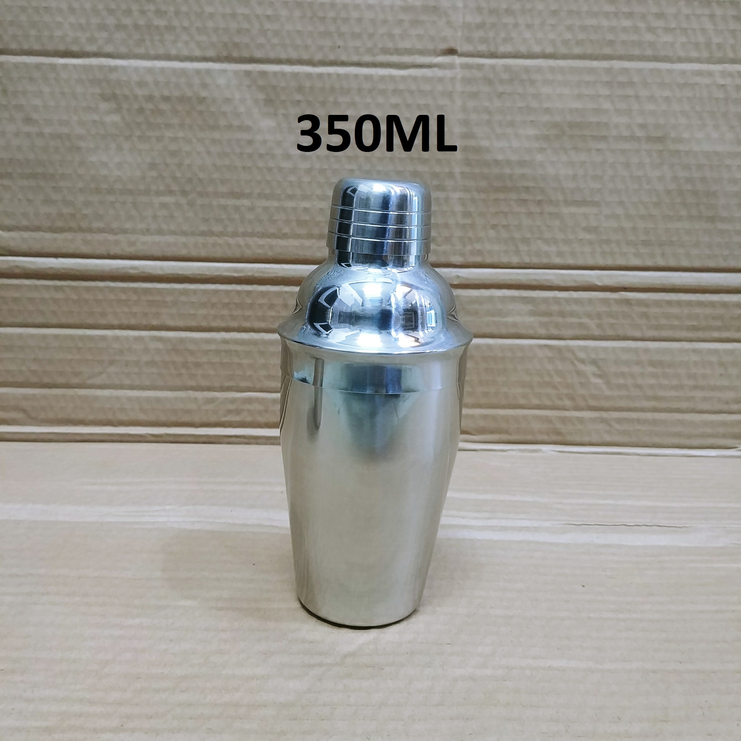 Bình lắc inox pha chế cocktail - shaker inox 350ml