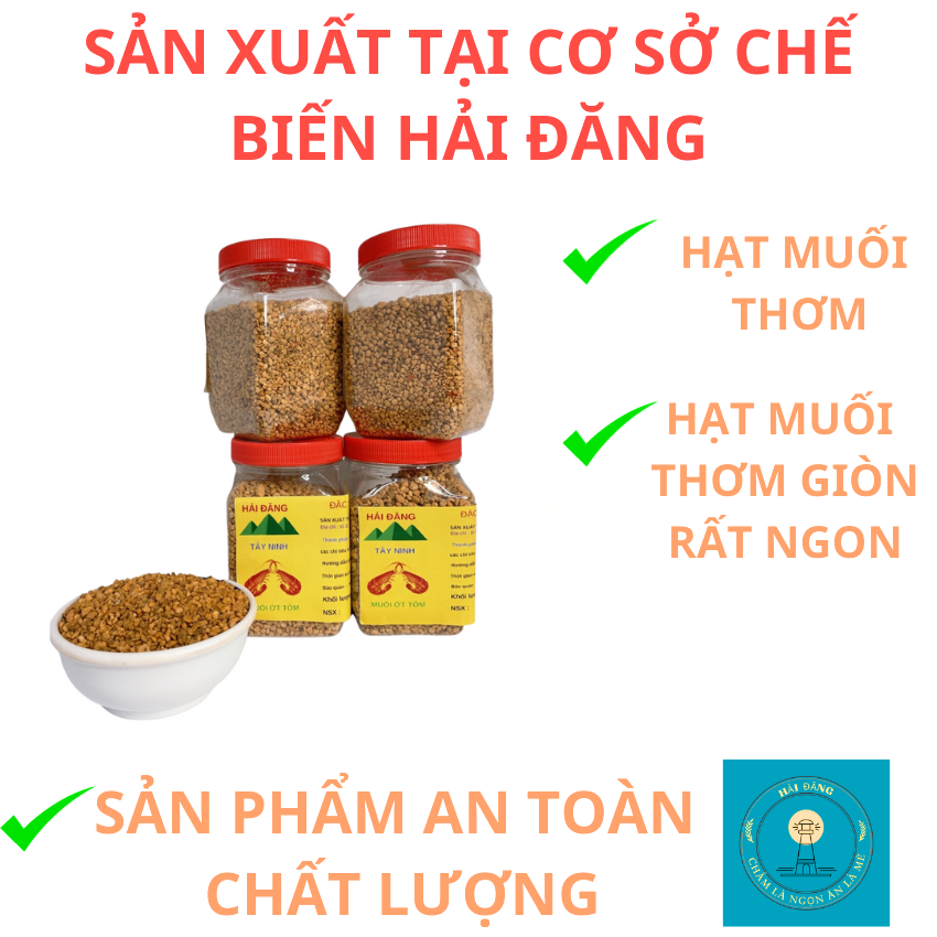 combo 4 hũ muối tây ninh 250g HẢI ĐĂNG TINYES