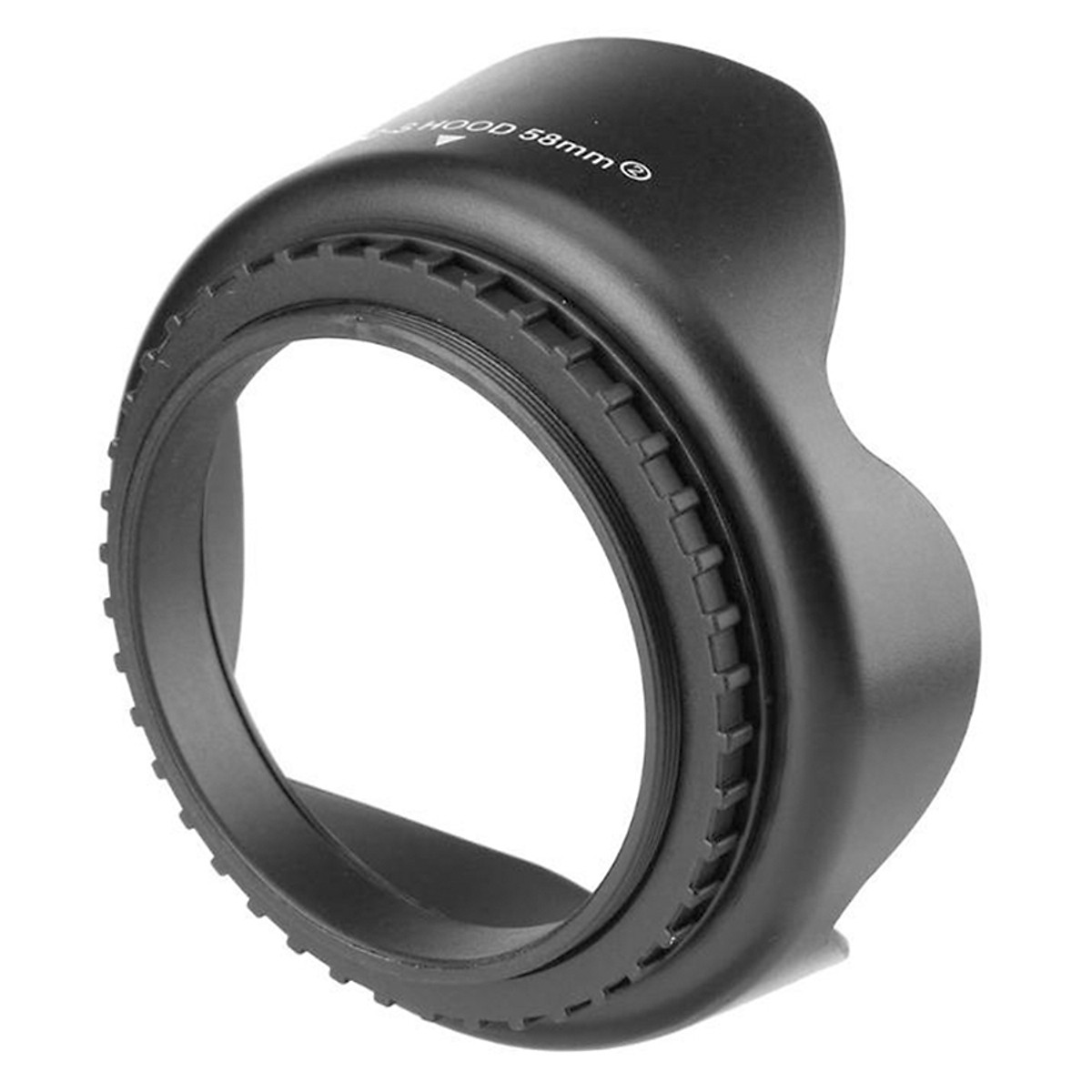 [HCM]Lens Hood Có Ren Vặn Phi 58mm (Đen) - Hàng Nhập Khẩu