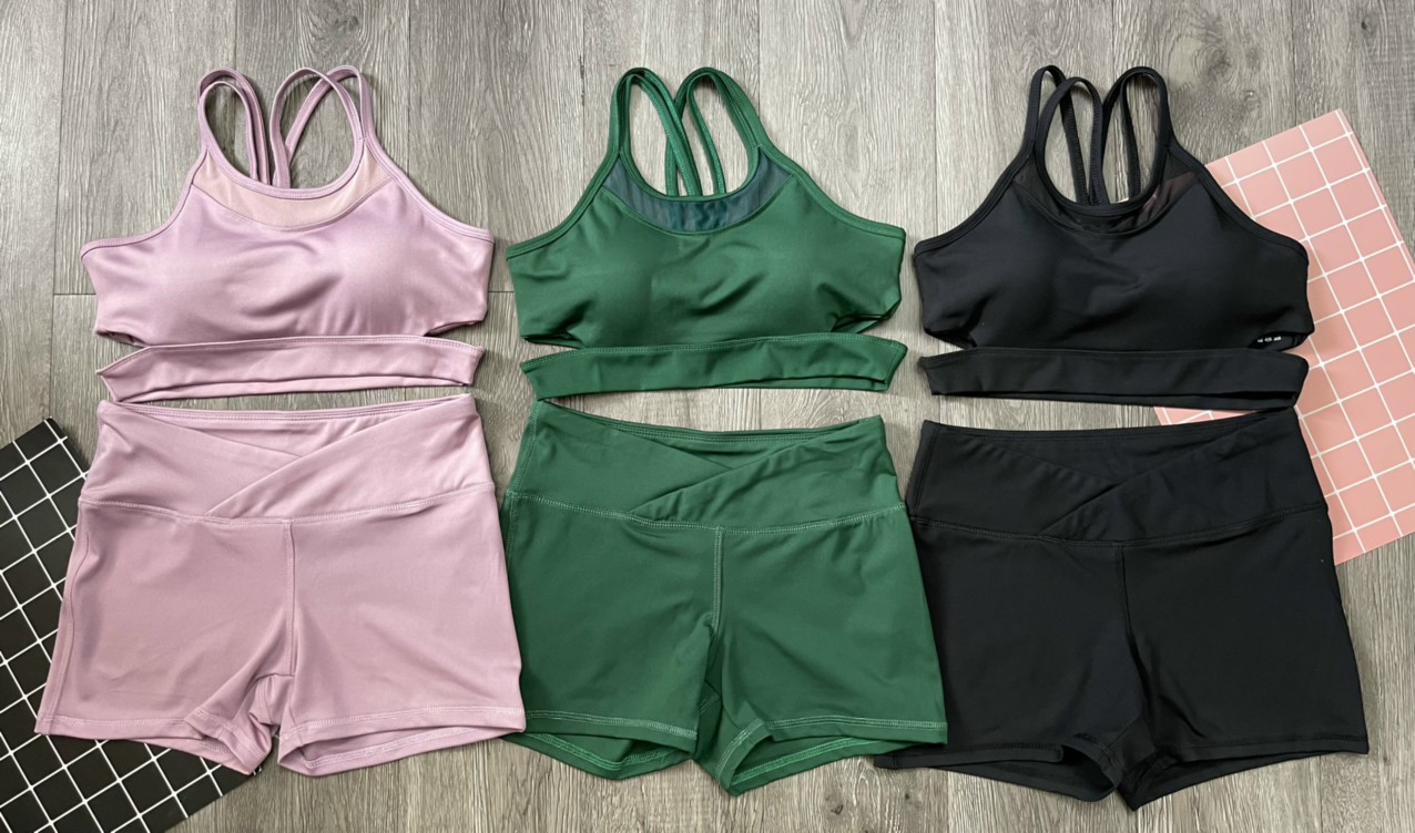 set quần áo tập gym yoga nữ