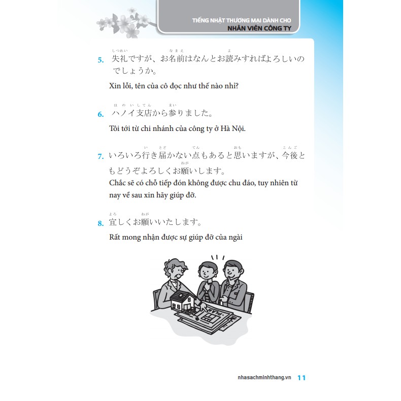 Sách - Tiếng Nhật Thương Mại Dành Cho Nhân Viên Công Ty ( Kèm Cd)
