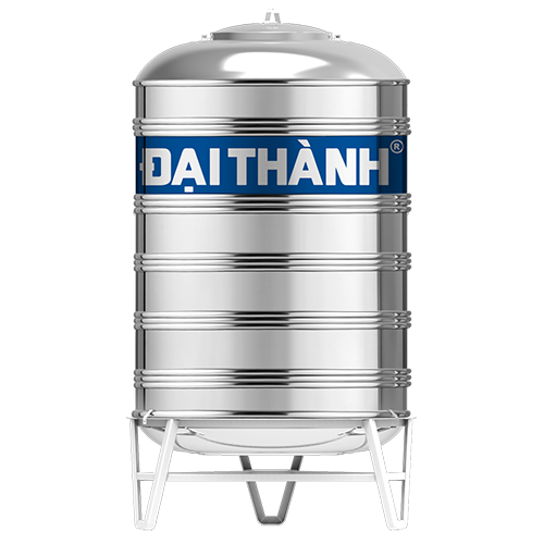 [Trả góp 0%] Bồn nước inox Đại Thành 1000L đứng (Inox 304)